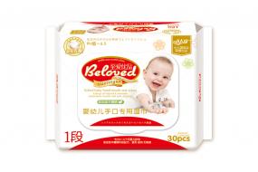 人人国婴幼儿手口专用湿巾