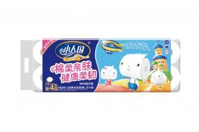 童话有芯短10卷卫生纸