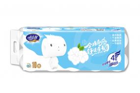 比朵仔无芯短10卷卫生纸
