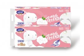 比朵仔有芯短10卷卫生纸