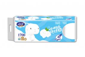 比朵仔无芯中长10卷卫生纸